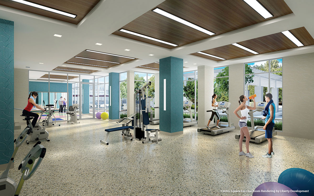 Centro Square Exercise Room