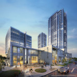 Shops at Centro Square North West View