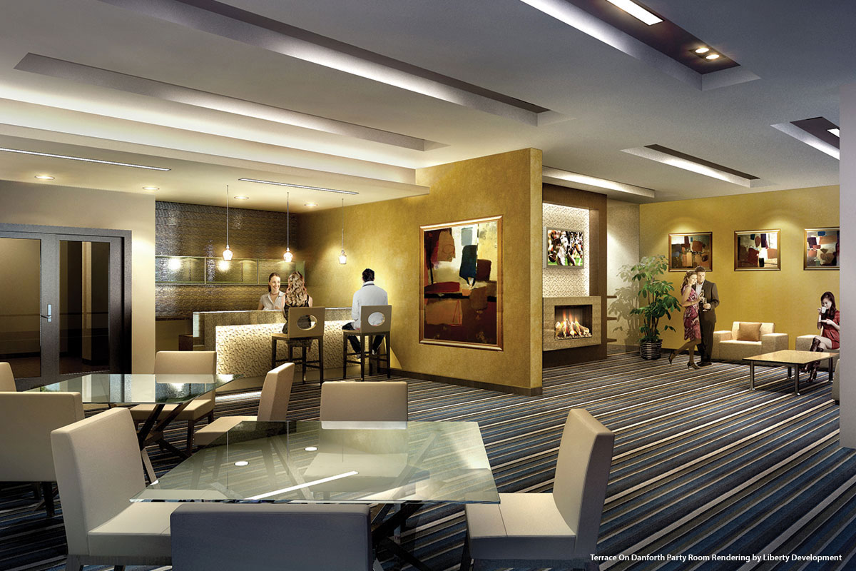 Terrace on Danforth Party Room