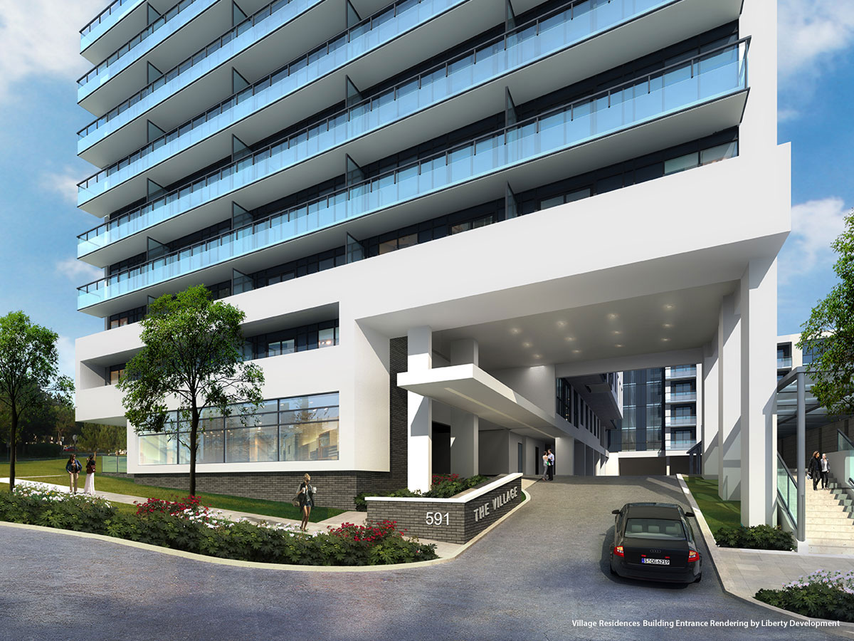 The Village Residences Building Entry