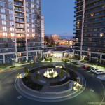 Fountain Condos Courtyard