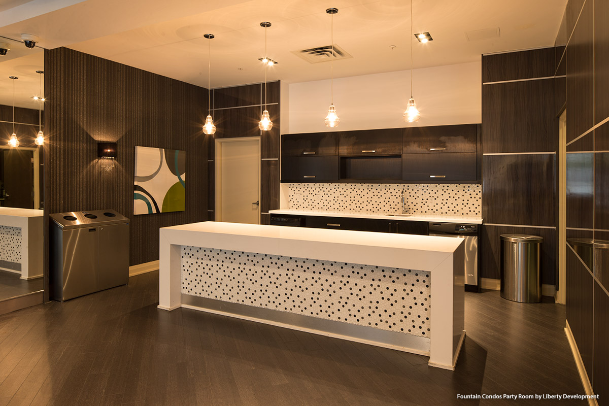 Fountain Condos Party Room