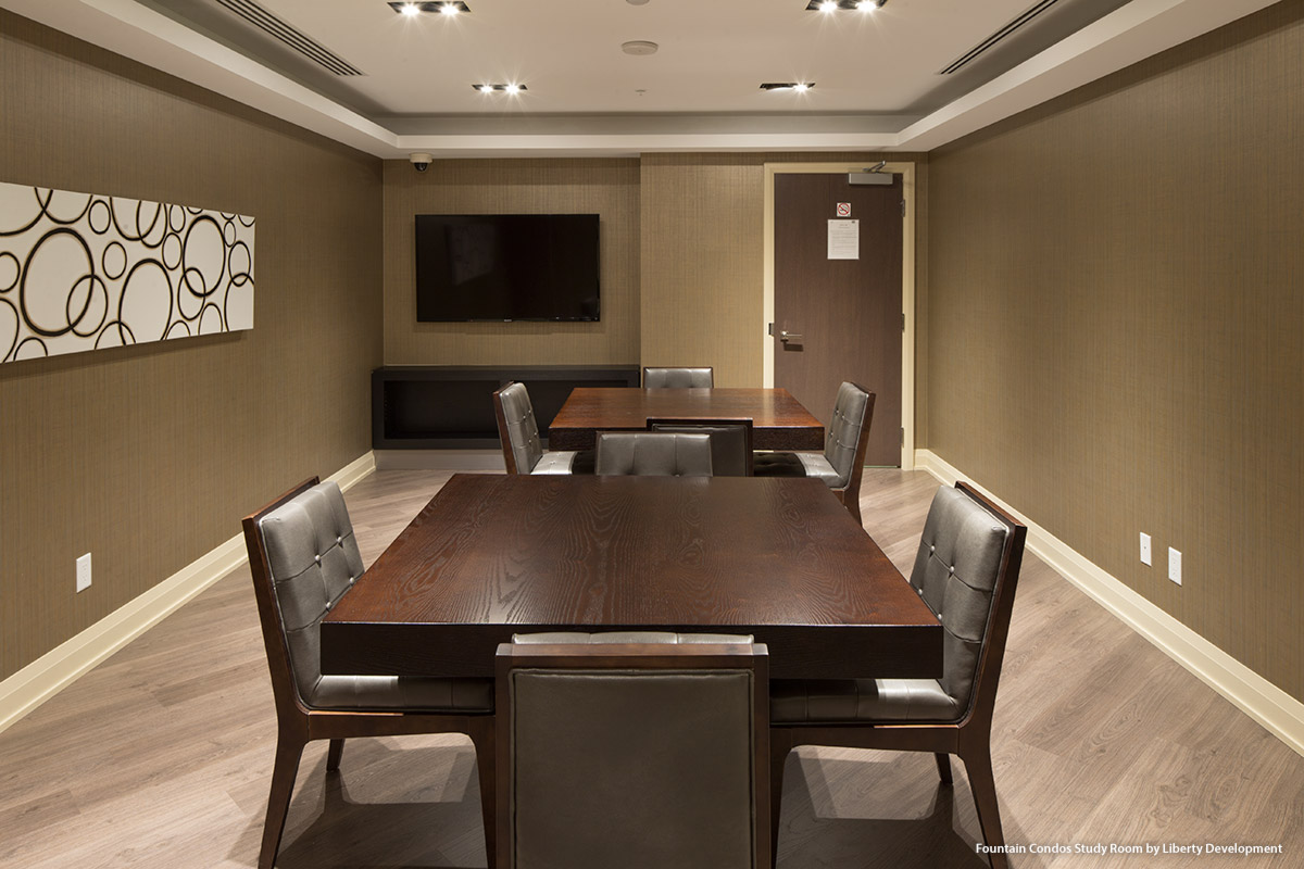 Fountain Condos Study Room