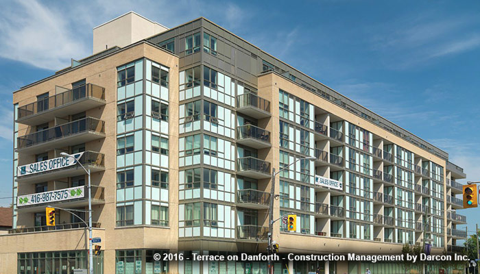 Terrace on Danforth exterior