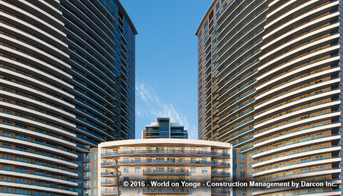 World on Yonge exterior