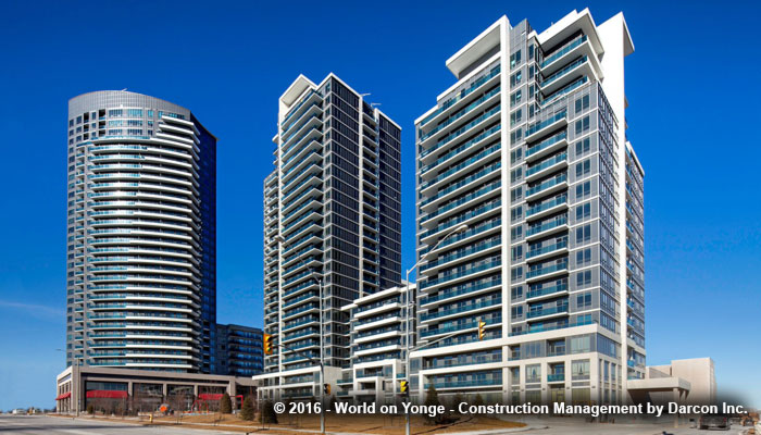 World on Yonge exterior