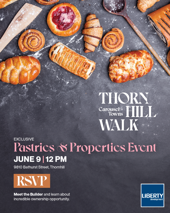 Thornhill Walk - Pastries & Properties Event - June 9th