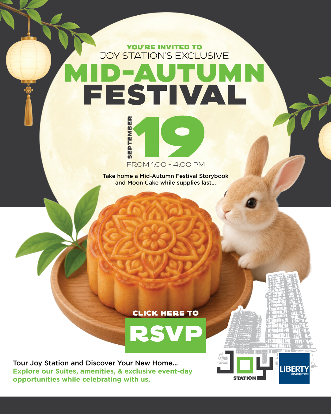 Joy Station's Mid-Autumn Festival by Liberty Development and RDS - Click here to RSVP